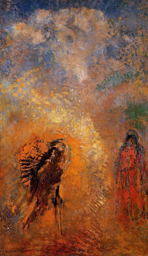 Reproductions of Odilon Redon's art The Apparition Reproductions of Odilon Redon's art The Apparition